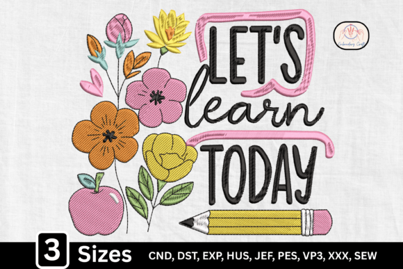 Floral Classroom Quote for Teacher Apparel