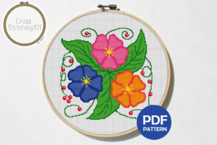 Three Flowers Modern Cross Stitch Review